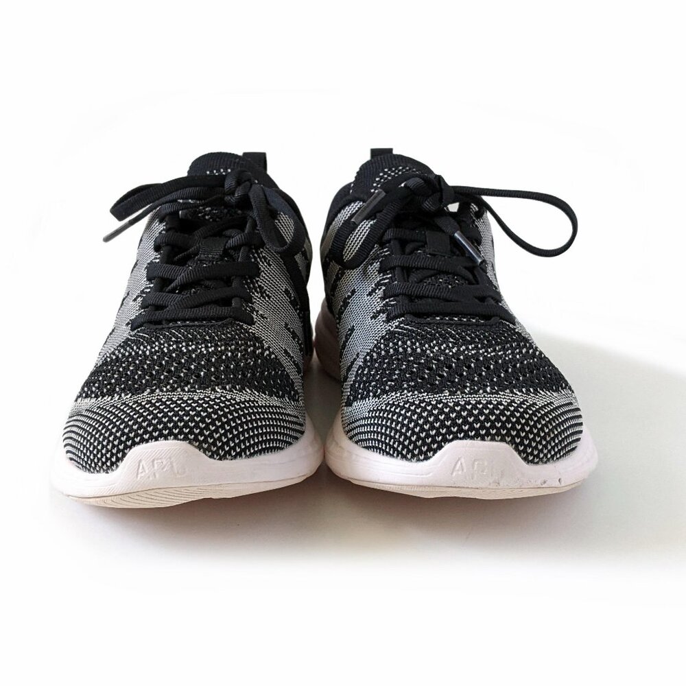 APL Techloom Pro Sneakers In Black / Bleached Pink Size 8.5 - Picture 7 of 16